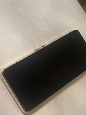Zara Black and Gold Clutch
